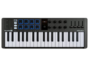 Arturia �A�[�g���A MINILAB 37 BK �u���b�N�@MIDI�R���g���[���[