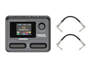 �y�������K�i�zSONICAKE �\�j�P�[�L Pocket Master BK �u���b�N + �����_�C���p�b�`�P�[�u��2�{ �Z�b�g �R���p�N�g�}���`�G�t�F�N�^�[