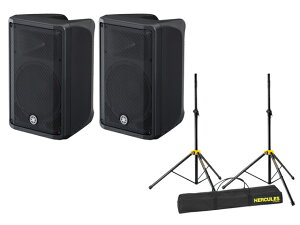 YAMAHA DBR10�y�y�A�z+ �X�s�[�J�[�X�^���h HERCULES SS200BB �Z�b�g �p���[�h�X�s�[�J�[