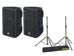 YAMAHA ���}�n DBR12�y�y�A�z+ �X�s�[�J�[�X�^���h HERCULES SS200BB �Z�b�g