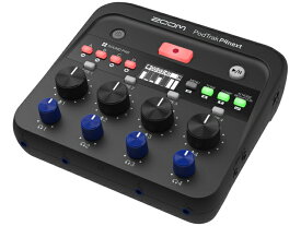 【先着限定最大5,000円OFFクーポン9/18〜】ZOOM ズーム PodTrak P4next ポッドキャスト用レコーダー