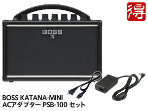 BOSS KATANA-MINI mKTN-MINIn+ ACA_v^[ PSB-100 Zbg@M^[Avyz敪Bz