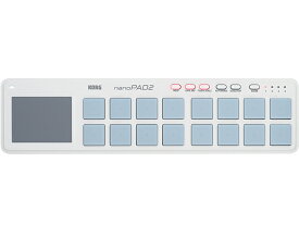 KORG nanoPAD2 WH　MIDI／USBコントローラー【配送区分A】