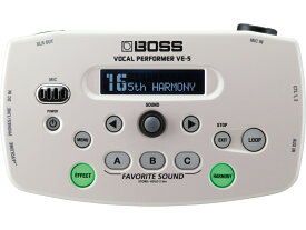 BOSS VE-5 ホワイト [VE-5-WH]　ボーカルエフェクター【配送区分B】