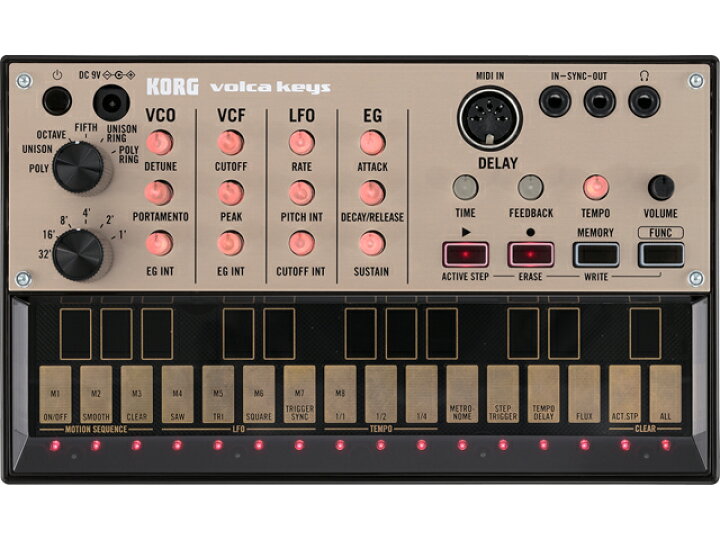 楽天市場】【即納可能】KORG volca keys（新品）【送料無料】【区分A 