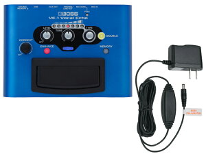 BOSS �{�X VE-1 + ����AC�A�_�v�^�[�uPSA-100S2�v�Z�b�g �{�[�J���G�t�F�N�^�[