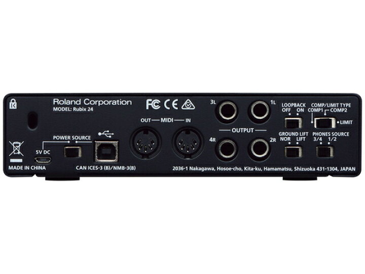 楽天市場】【即納可能】Roland Rubix24 オーディオインターフェース 