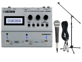 BOSS VE-500 マイク + スタンド セット　ボーカルエフェクター【配送区分D】【梱P-2】