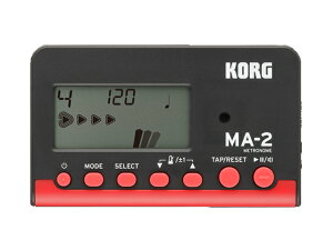 KORG MA-2 ブラック&レッド MA-2-BKRD メトロノーム 【メール便利用】【配送区分YC】