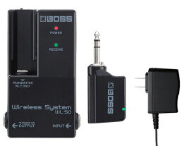 BOSS WL-50 + ACアダプター PSA-100S2 セット　ギターワイヤレスシステム