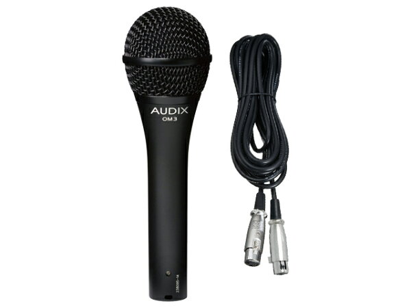 AUDIX オーディックス OM3 + 5m マイクケーブル セット 国内正規品　ダイナミックマイク