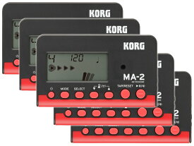 【まとめ買い】KORG MA-2 ブラック＆レッド MA-2-BKRD 5個セット（新品）【送料無料】【区分A】
