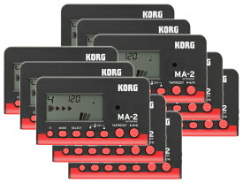 【まとめ買い】KORG MA-2 ブラック＆レッド MA-2-BKRD 10個セット（新品）【送料無料】【区分A】