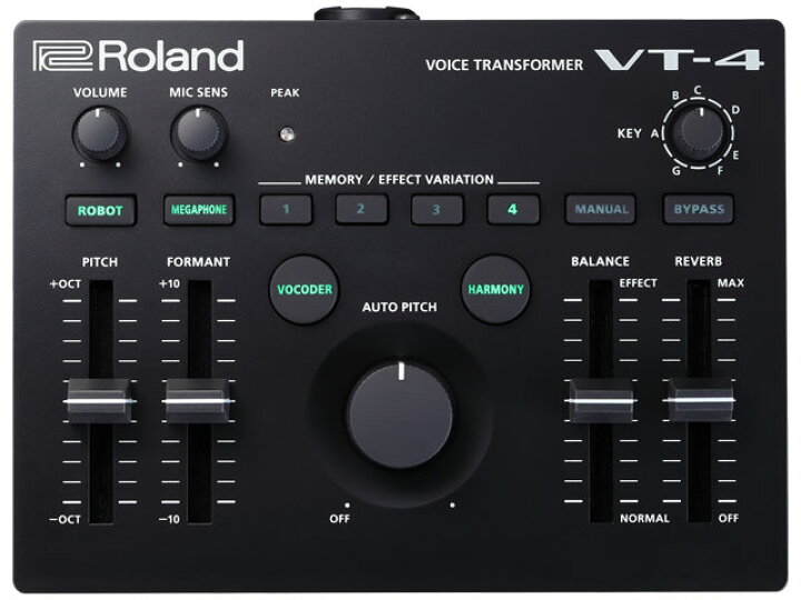 楽天市場】Roland VT-4 ボイストランスフォーマー ボーカル 