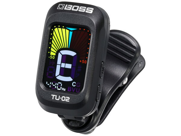 【先着限定最大5,000円OFFクーポン9/18～】BOSS ボス TU-02　クリップオンチューナー