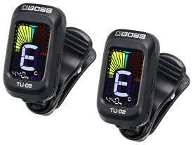 【まとめ買い】BOSS TU-02 2個セット　クリップオンチューナー 【TUGR01】