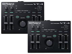 �y�܂Ƃߔ����zRoland ���[�����h VT-4 2�Z�b�g�@�{�C�X�g�����X�t�H�[�}�[ �{�[�J���G�t�F�N�^�[