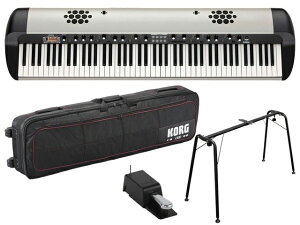 KORG SV-2S 88�mSV2-88S�n + CB-SV1-88 + ST-SV1-BK �Z�b�g�@�X�e�[�W�s�A�m