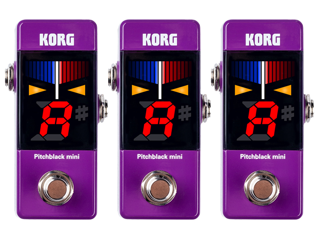 楽天市場】【まとめ買い】KORG Pitchblack mini PU パープル PB-MINI-PU ３個セット（新品）【送料無料】 :  マークスミュージック楽天市場店