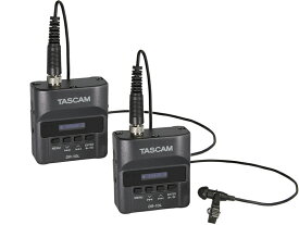 【まとめ買い】TASCAM DR-10L 2台セット ピンマイクレコーダー（新品）【送料無料】【区分A】
