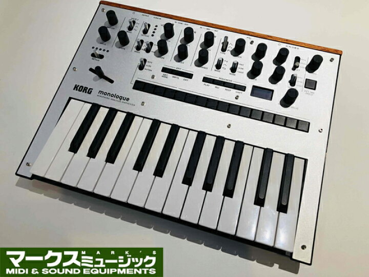 楽天市場】KORG monologue Silver [monologue-SV]シンセサイザー 