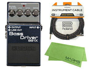 BOSS Bass Driver BB-1X + Roland �P�[�u�� �Z�b�g�m�}�[�N�X�E�I���W�i���N���X�t�n�@�R���p�N�g�G�t�F�N�^�[