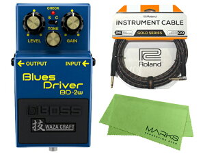 BOSS BD-2W(J) + Roland �P�[�u�� �Z�b�g�m�}�[�N�X�E�I���W�i���N���X�t�n�@�R���p�N�g�G�t�F�N�^�[