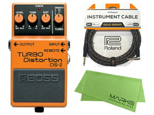 BOSS TURBO Distortion DS-2 + Roland �P�[�u�� �Z�b�g�m�}�[�N�X�E�I���W�i���N���X�t�n�@�R���p�N�g�G�t�F�N�^�[