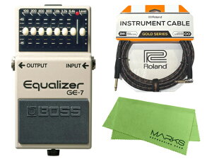 BOSS Equalizer GE-7 + Roland �P�[�u�� �Z�b�g�m�}�[�N�X�E�I���W�i���N���X�t�n�@�R���p�N�g�G�t�F�N�^�[