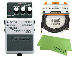 BOSS Noise Suppressor NS-2 + Roland �P�[�u�� �Z�b�g�m�}�[�N�X�E�I���W�i���N���X�t�n�@�R���p�N�g�G�t�F�N�^�[