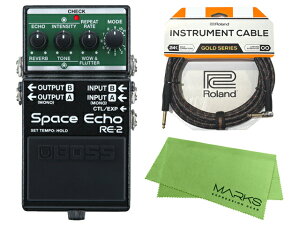 BOSS RE-2 + Roland �P�[�u�� + �N���X �Z�b�g�@�G�t�F�N�^�[�^�X�y�[�X�G�R�[