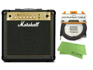 MARSHALL MG15 GOLD + RolandP[u+}[NXNXZbg@M^[Av