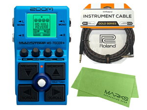 ZOOM MultiStomp MS-70CDR+ + RolandP[u + }[NXNXZbg@GtFN^[yz敪Az