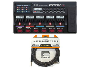 ZOOM G11 + Roland�P�[�u�� �Z�b�g�@�G�t�F�N�^�[