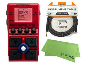 ZOOM MultiStomp MS-60B+ + Roland�P�[�u�� + �}�[�N�X�N���X�Z�b�g