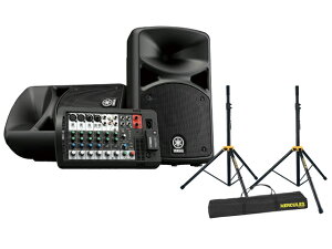 �yHERCULES �X�s�[�J�[�X�^���h�t�zYAMAHA STAGEPAS 400BT Bluetooth�Ή� PA�V�X�e��