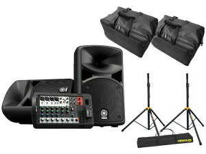 �yHERCULES �X�s�[�J�[�X�^���h�{�P�[�X�t�zYAMAHA STAGEPAS 400BT Bluetooth�Ή� PA�V�X�e��
