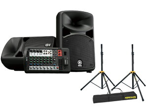 �yHERCULES �X�s�[�J�[�X�^���h�t�zYAMAHA STAGEPAS 600BT Bluetooth�Ή� PA�V�X�e��
