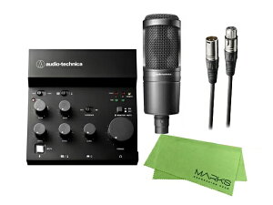 audio-technica AT2020 + AT-UMX3 + XLR-XLR �P�[�u�� �Z�b�g�@USB�I�[�f�B�I�~�L�T�[