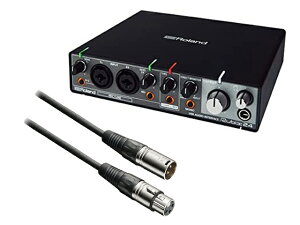 Roland Rubix24 + XLR-XLR �P�[�u�� �Z�b�g�@�I�[�f�B�I�C���^�[�t�F�C�X