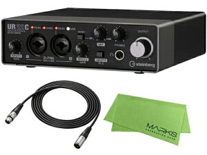 Steinberg UR22C + XLR-XLR P[u Zbg@I[fBIC^[tFCX