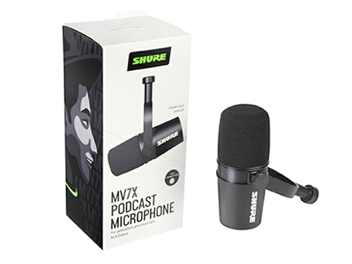 楽天市場】SHURE MV7X-J 配信機器【配送区分A】 : マークス 