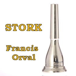 ストーク Stork オーヴァル 5-1/2 ホルンマウスピース (送料込) 深めのＶカップの解放感が気持ちいい | 管楽器のマール・ミュージック
