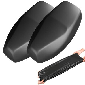 バイクシートカバー 原付 スクーター 中型 大型 オートバイ バイク 交換 補修 シートカバー 防水 簡単取付 汎用 傷防止 日焼け防止 汚れ防止 キズ隠し 汚れ隠し バイク用 座席 カバー 黒 ブラ