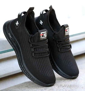 スニーカー メンズ メッシュ 通気性 かっこいい きれいめ ランニング ウォーキング シューズ 軽い クッション 運動靴 韓国系 黒 ブラック ベージュ グレー ジム トレーニング 通勤 通学 大学