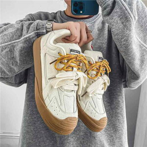 スニーカー スエード メンズ かっこいい きれいめ 韓国系 運動靴 厚底 ホワイト グリーン ブルー ニュアンスカラー 白 緑 青 淡色 パステル バイカラー 紐デザイン 個性的 切り替え デザイン