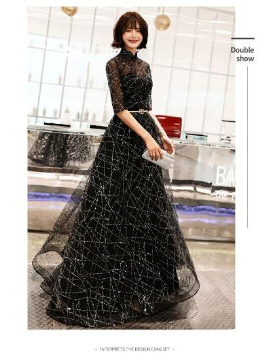 楽天市場 パーティードレス ロング丈 結婚式 パーティードレス 結婚式 ロングドレス 結婚式 お呼ばれ 演奏会 ドレス ロングワンピース ドレス 二次会 フォーマル スパンコール Aライン 透け感 星 黒 ネイビー Marmelo Sunnyday 楽天市場 パーティードレス ロング丈 結婚式 パーティードレス 結婚式 ロングドレス 結婚式 お呼ばれ 演奏会 ドレス ロングワンピース ドレス 二次会 フォーマル スパンコール Aライン 透け感 星 黒 ネイビー Marmelo Sunnyday