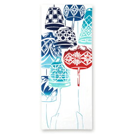 手ぬぐい[気音間]　切子風鈴手ぬぐい(手拭い)・風呂敷(ふろしき)・扇子専門店