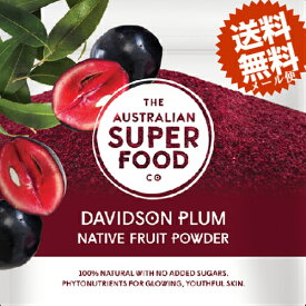 無添加♪無農薬栽培♪デビッドソンプラム（30g）乾燥果実のパウダー♪100％ナチュラル♪スーパーフード★抗酸化作用！食物繊維！スムージーやヨーグルトに♪お料理にも♪【送料無料】