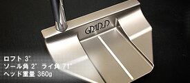 NEWモデル発売！！GRID　DESIGN　グリッドデザイン　パターM30B、M35CS　マレットパター